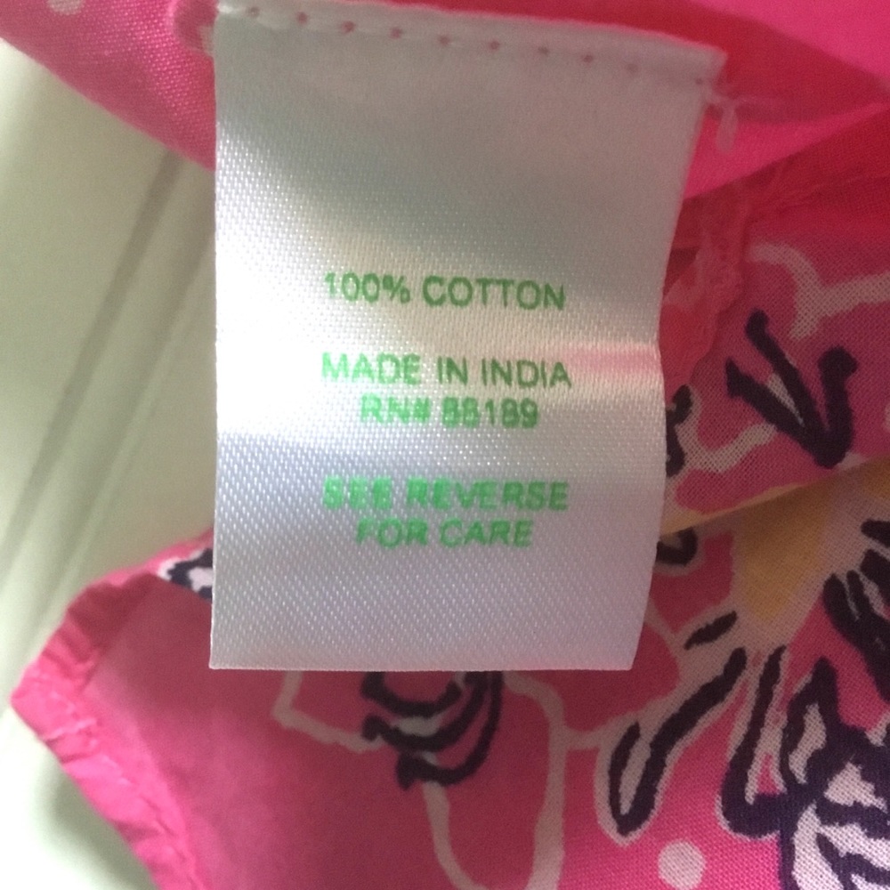 Lilly Pulitzer Cotton Floral Blouse - Picture 6 of 6